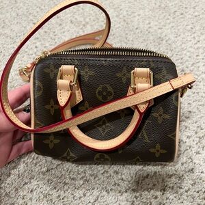 Nano speedy inspired Monogram Handbag